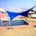 Sunshade anti uv colorful polyester awning tarpaulin cover